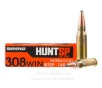 Ammo Inc  Hunt 308 Win Ammo - 20 Rounds of 150 Grain SPBT Ammunition