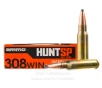 Ammo Inc  Hunt 308 Win Ammo - 20 Rounds of 165 Grain SPBT Ammunition