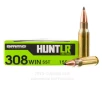 Ammo Inc  Hunt LR 308 Win Ammo - 20 Rounds of 150 Grain SST Ammunition