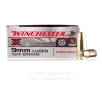 Winchester 9mm Ammo - 50 Rounds of 124 Grain BEB Ammunition