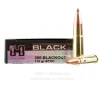 Hornady BLACK 300 AAC Blackout Ammo - 20 Rounds of 110 Grain NTX   