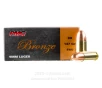 PMC 9mm Ammo - 50 Rounds of 147 Grain FMJ Ammunition