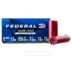 Federal Game-Shok 12 Gauge Ammo - 250 Rounds of 2 3 4  1-1 8 oz    