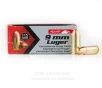 Aguila 9mm  Ammo - 1000 Rounds of 115 Grain FMJ Ammunition