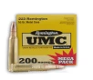 Remington 223 Rem Ammo - 200 Rounds of 55 Grain MC Ammunition