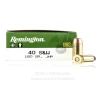 Remington 40 Cal Ammo - 50 Rounds of 180 Grain JHP Ammunition