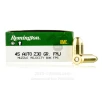 Remington UMC 45 ACP Ammo - 500 Rounds of 230 Grain FMJ Ammunition