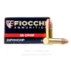Fiocchi 22 LR  Ammo - 500  Rounds of 38 Grain CPHP Ammunition