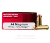Black Hills 44 Magnum Ammo - 50 Rounds of 160 Grain HoneyBadger   