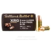 Sellier   Bellot XRG Defense 9mm Ammo - 1000 Rounds of 100 Grain   