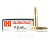 Hornady Subsonic 30-30 Ammo - 20 Rounds of 175 Grain Sub-X Ammunition