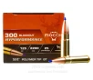 Fiocchi Extrema 300 Blackout Ammo - 500 Rounds of 125 Grain SST   