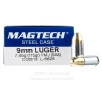 Magtech Steel 9mm Ammo - 50 Rounds of 115 Grain FMJ Ammunition   