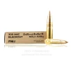 Sellier and Bellot 300 Blackout Ammo - 500 Rounds of 147 Grain FMJ   
