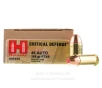 Hornady 45 ACP Ammo - 20 Rounds of 185 Grain FTX Ammunition