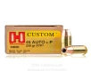 Hornady 45 ACP  P Ammo - 200 Rounds of 230 Grain JHP Ammunition