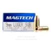 Magtech 9mm Ammo - 50 Rounds of 147 Grain JHP Ammunition