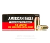 Federal American Eagle 45 ACP Ammo - 50 Rounds of 230 Grain TMJ   