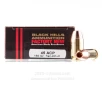 Black Hills Ammunition 45 ACP  P Ammo - 20 Rounds of 185 Grain   