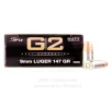 Speer LE Gold Dot G2 9mm Ammo - 50 Rounds of 147 Grain JHP Ammunition