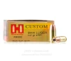 Hornady 9mm Ammo - 25 Rounds of 147 Grain JHP Ammunition
