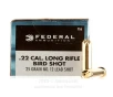 Federal 22 LR Ammo - 50 Rounds of 25 Grain  12 Shot Ammunition