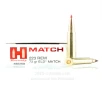 Hornady 223 Rem Ammo - 20 Rounds of 73 Grain ELD Match Ammunition