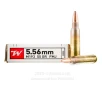 Winchester USA 5 56x45 Ammo - 20 Rounds of 55 Grain FMJ M193   