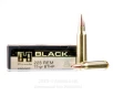 Hornady BLACK 223 Rem Ammo - 200 Rounds of 75 Grain BTHP Match   