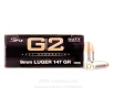 Speer LE Gold Dot G2 9mm Ammo - 1000 Rounds of 147 Grain JHP   