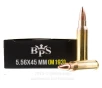 BPS 5 56x45 Ammo - 30 Rounds of 55 Grain FMJ Ammunition