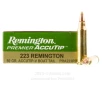 Remington 223 Ammo - 20 Rounds of 50 Grain Accutip Ammunition