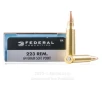 Federal 223 Ammo - 20 Rounds of 64 Grain SP Ammunition