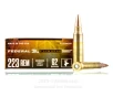 Federal 223 Rem Ammo - 20 Rounds of 62 Grain Fusion Ammunition