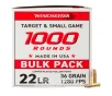 Winchester USA 22 LR Ammo - 2000 Rounds of 36 Grain CPHP Ammunition