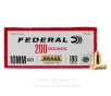 Federal Champion 10mm Ammo - 200 Rounds of 180 Grain FMJ Ammunition