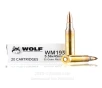 Wolf Gold 5 56x45 Ammo - 1000 Rounds of 55 Grain FMJ Ammunition   