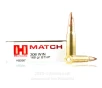 Hornady Match 308 Win Ammo - 200 Rounds of 168 Grain HPBT Ammunition