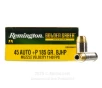 Remington Golden Saber Defense 45 ACP  P Ammo - 20 Rounds of 185   