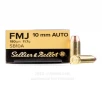 Sellier   Bellot 10mm Ammo - 1000 Rounds of 180 Grain FMJ Ammunition