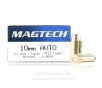 Magtech 10mm Ammo - 1000 Rounds of 180 Grain FMJ Ammunition