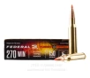 Federal Fusion Tipped 270 Win Ammo - 20 Rounds of 150 Grain Bonded   