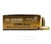 Blazer Brass 10mm Ammo - 50 Rounds of 180 Grain JHP Ammunition