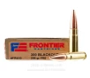 Hornady Frontier 300 AAC Blackout Ammo - 20 Rounds of 208 Grain   