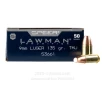 Speer Lawman 9mm Ammo - 50 Rounds of 135 Grain TMJ Ammunition