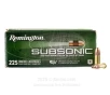 Remington Subsonic 22 LR Ammo - 225 Rounds of 40 Grain CPHP Ammunition