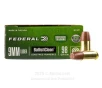Federal 9mm Ammo - 50 Rounds of 98 Grain Frang  Ammunition