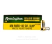 Remington Golden Saber 380 ACP Ammo - 20 Rounds of 102 Grain BJHP   