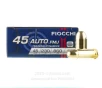 Fiocchi 45 ACP Ammo - 50 Rounds of 230 Grain FMJ Ammunition