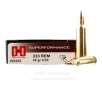 Hornady Superformance 223 Rem Ammo - 20 Rounds of 50 Grain CX   